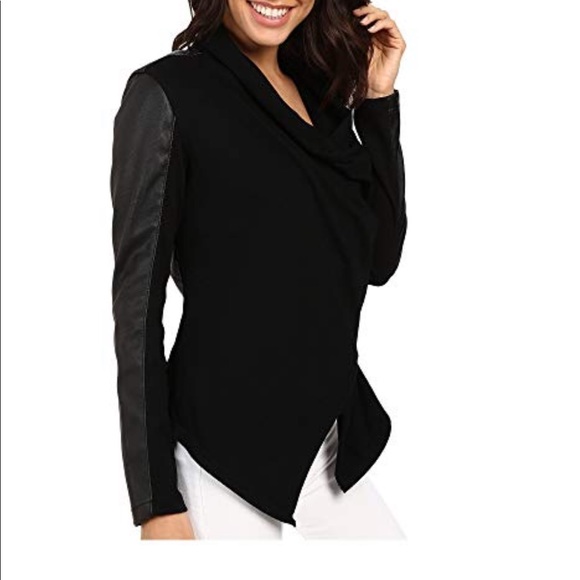 Blank NYC vegan leather jacket - Picture 4 of 5